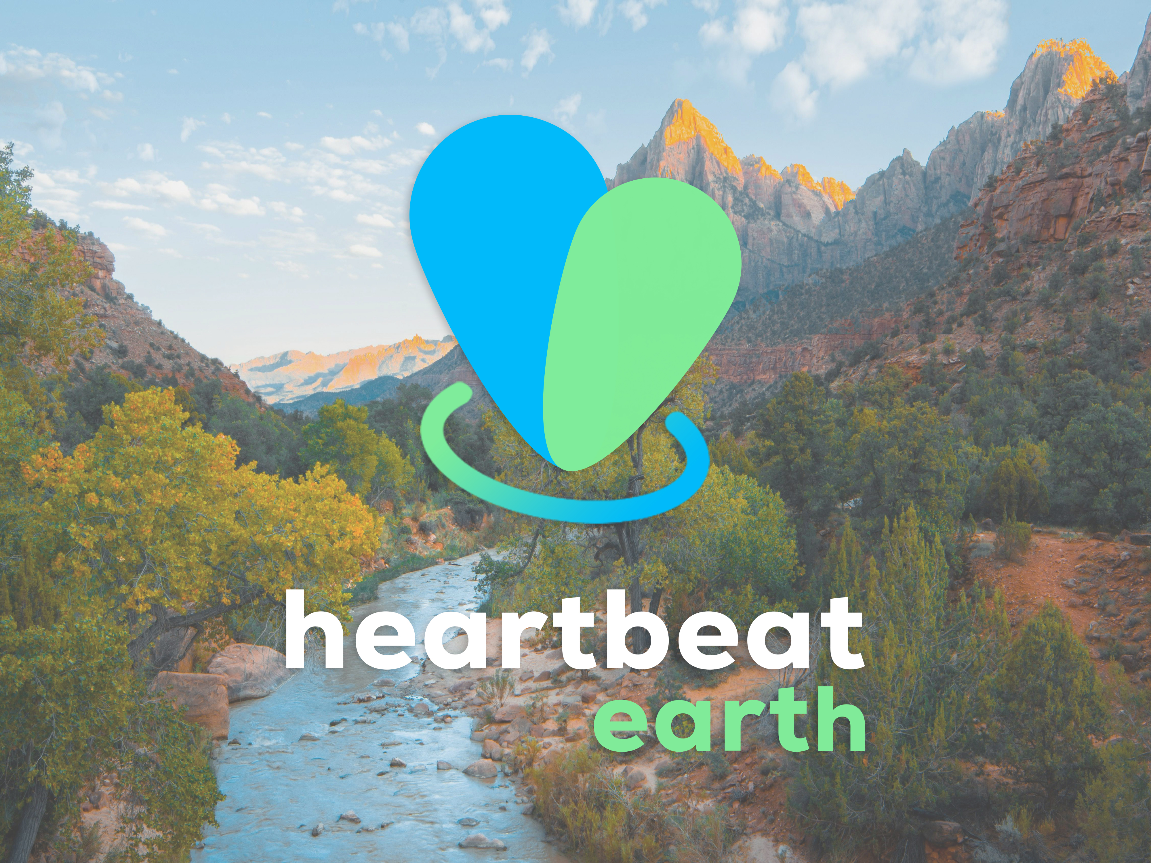 Heartbeat Earth Logo